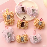 Cartoon Cat Plush Doll DIY Creative Gift Pen Bag Decoration Shoes Hats Accessories Ornaments Keychain Plush Toy for Claw Machine