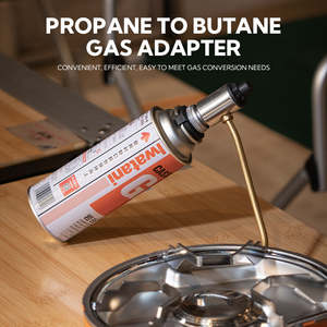 <span class=keywords><strong>Adaptateur</strong></span> de cartouche de gaz pour réchaud à gaz CAMPINGMOON Z19, portable, réutilisable, durable, en alliage d'aluminium, pour cartouche de <span class=keywords><strong>butane</strong></span> et de <span class=keywords><strong>propane</strong></span> - Product Image 4