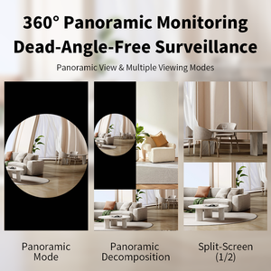 E27 灯泡摄像头 WiFi 360 度全景网络摄像头 无线安全摄像头 1080P 高清 WiFi 摄像头 - Product Image 5