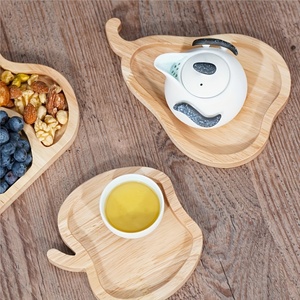 Plateau alimentaire en bois de haute qualité, OEM, en forme d'animal, plateau de service pour collations, plateau conçu pour les fruits secs - Product Image 6