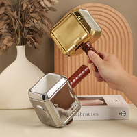 Mug à eau en céramique Marteau de Thor 300 ml, forme tridimensionnelle, drôle, nouveau, unique, tasse à maquillage, qualité alimentaire, sans BPA, compatible lave-vaisselle