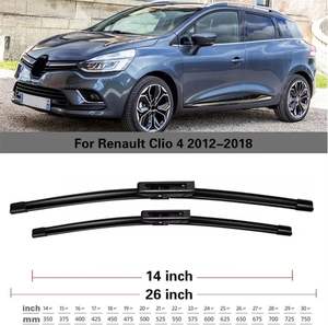 <span class=keywords><strong>Spazzole</strong></span> <span class=keywords><strong>tergicristallo</strong></span> anteriori/posteriori DOLY per <span class=keywords><strong>Clio</strong></span> 4 2012-2019 26+14+10 pollici - Product Image 3