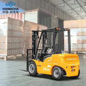 Hangcha CPD30 Hydraulic Side Shift Two-Stage Mast <strong>Forklift</strong> Electric <strong>Forklift</strong> 3 Tons Battery AC <strong>Motor</strong> Electric <strong>Forklifts</strong> - Product Image 1