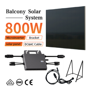 Système Solaire Photovoltaïque Complet 800 W pour Balcon, Stock UE, Raccordé au Réseau - TSOL-ESK800-BA - Product Image 1