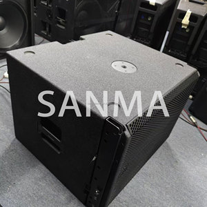 HDL 38-AS Active Single 18 Inch Neodymium Magnet Wooden Subwoofer Speaker Line Array Concert 1600W RMS Waterproof Professional - Product Image 4