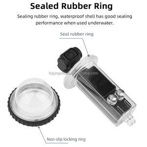Funda impermeable de 40M para DJI <span class=keywords><strong>OSMO</strong></span> <span class=keywords><strong>Pocket</strong></span> 3, <span class=keywords><strong>carcasa</strong></span> protectora para cámara de buceo, accesorios para cámara deportiva de buceo subacuático - Product Image 5