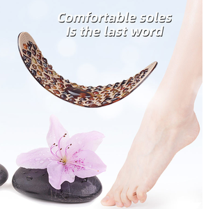 Nouveau produit Massage des pieds semelle intérieure en caoutchouc pavé thérapie point d'<span class=keywords><strong>acupression</strong></span> conception réflexologie pieds pour hommes femmes - Product Image 4