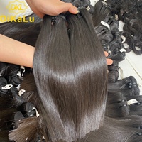 DKL – Offre Spéciale : Lots de Cheveux Humains Brésiliens Vierges Remy Ondulés de 18 Pouces pour Femmes Noires, avec Double Trame Faite à la Machine
