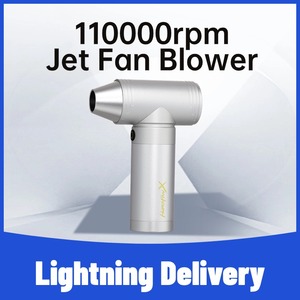 HurafanX Mini Turbo Jet <span class=keywords><strong>Fan</strong></span> USB Recargable Soplador de aire sin escobillas de mano para turbinas de chorro violentas de coche - Product Image 2