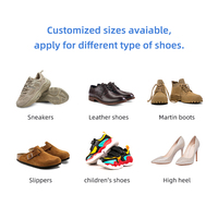 Embauchoirs gonflables jetables en nylon PE thermoscellables pour l'emballage de chaussures
