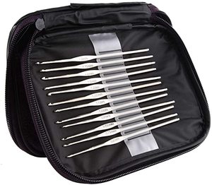 <strong>Crochet</strong> Hooks <strong>Kits</strong> <strong>for</strong> <strong>Beginners</strong> Adults, 22pcs <strong>Crochet</strong> Hook Set with PU Leather Carry Bag - Product Image 3