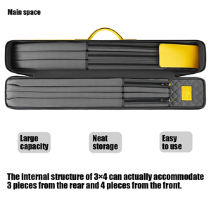 Estuche Profesional para Taco de <span class=keywords><strong>Billar</strong></span> Serie Rainbow, Impermeable, de Cuero de Primera Calidad, para Taco de 1/2, Nueve <span class=keywords><strong>Bolas</strong></span> - Product Image 5