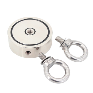 N35 D67mm 380LBS/170kg Double Face Super Strong Néodyme Ronde De Pêche Aimant avec alésage - Product Image 5