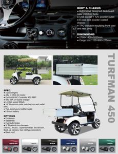 HDK para Scooters Todoterreno, UTV, ATV, Vehículo Utilitario, Carritos de Golf Eléctricos de 48V con Caja de Carga, Mini Camioneta, 30 km/h, 30-50 km - Product Image 4