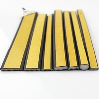 Bande d'étanchéité auto-adhésive en mousse de caoutchouc EPDM avec ruban pour service de découpe de portes et fenêtres, insonorisante et imperméable