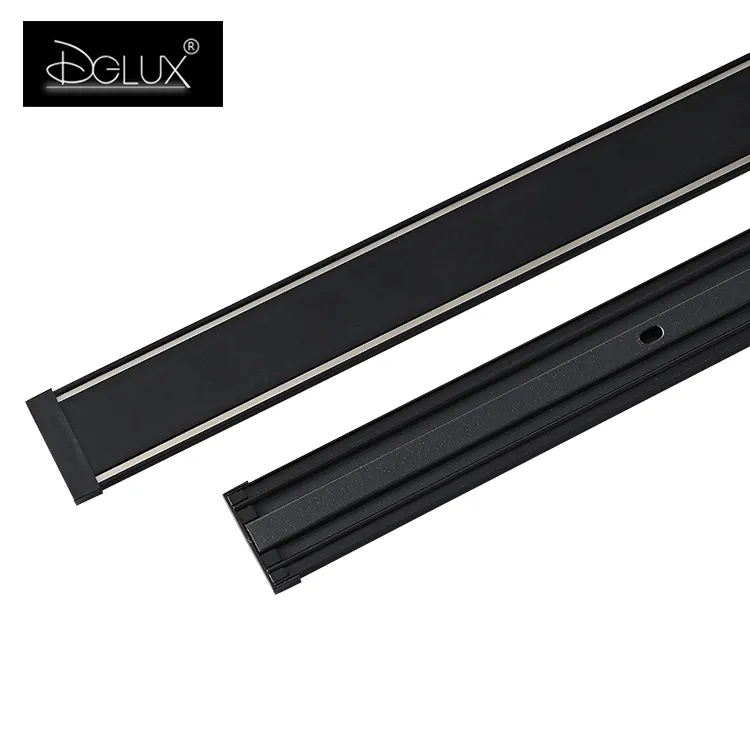 DGLUX lampu jalur Linear, lampu trek Led magnetik sangat sempit dan ultra-tipis 48v