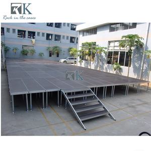 Fácil de instalar Plataforma de carga fuerte Etapa de aluminio desmontable - Product Image 3