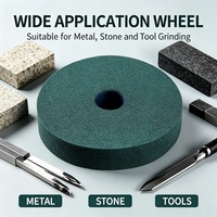 Meule abrasive en carbure de silicium vert sur mesure, de qualité moyenne, pour une performance de coupe optimale des carreaux et des pierres