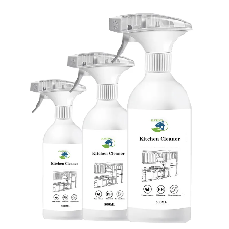 500ml Clean Kitchen Grease Cleaner Range Hood Oven Grill Waterway Tile Oil Cleaner Foam Cleaner Product
