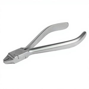 Pince coupante pour ligatures orthodontiques manuelle, qualité supérieure européenne, acier inoxydable AISI420, pointe en carbure de tungstène, ISO 13485 CE - Product Image 5