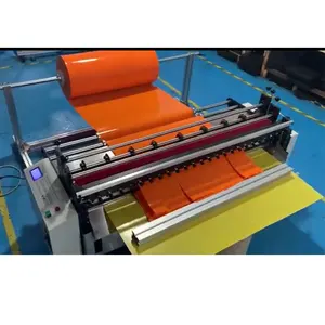 Otomatik olmayan dokuma kumaş kesme makinesi tuval rulo sac kesme makinesi ışık kumaş kesici