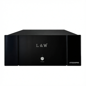 Amplificateur de <span class=keywords><strong>puissance</strong></span> pur 8 canaux de qualité audiophile L&W AT8200PRO, 200 W par canal, amplificateur multicanal pour home cinéma surround - Product Image 3