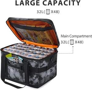 Échantillon gratuit Sac isotherme personnalisé en toile de haute qualité Sac de livraison de nourriture Sac de pique-nique Sac de camping Sac à déjeuner Sac isotherme imperméable - Product Image 5