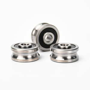 ลูกปืนล้อเลื่อน Seeyoo รุ่น SG66 ขนาด 6x22x10/11 มม. แบบสองแถว สำหรับรางเหล็กนำทาง เครื่องปักผ้าด้วยเลเซอร์ - Product Image 1