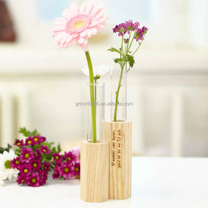 2024 <strong>Personalised</strong> Geometric Stem <strong>Vase</strong> thoughtful unique birthday gift Valentine's gift anniversary wedding gift - Product Image 2