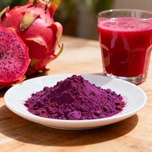 ผงมังกรผลิตจากโรงงานขายส่ง เกรดอาหาร ความบริสุทธิ์ 99% ละลายน้ำได้ ใช้สำหรับเครื่องดื่ม คลอโรฟิลล์ ผงมังกรแดง - Product Image 2