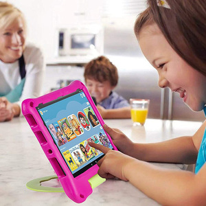 Étui de <span class=keywords><strong>protection</strong></span> pour tablette en EVA pour enfants, nouveau design 2022, compatible avec <span class=keywords><strong>Kindle</strong></span> Fire HD 10 2021 10,1'', coque de <span class=keywords><strong>protection</strong></span> HD 10 - Product Image 4