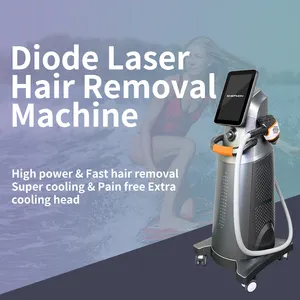 Venta caliente Máquina de belleza láser profesional Láser 808nm Máquina de depilación Diodo 808 Depilación láser de diodo