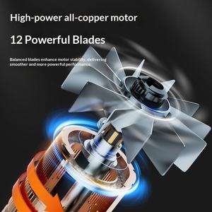 Soplador Turbofan Inalámbrico - Grado Industrial y para Bricolaje, Batería de Litio de 21V, Portátil, con Velocidad de Viento de 15m/s - Product Image 3