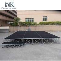 Plateforme de scène pliable 18 mm Spider Riser à installation rapide