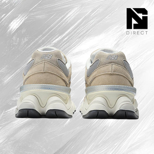 New Balance 9060 'Incense Raincloud Arid Stone' Men's Retro Running Shoes Beige Mesh Breathable Lace-up Walking Style Sneakers - Product Image 4