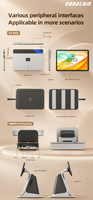 Terminal de point de vente Android 14 Goodcom 10,95 pouces pour restaurant avec imprimante à découpe automatique 80 mm
