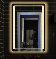Venta al por mayor de alta calidad LED inteligente espejo de baño con pantalla táctil Bluetooth altavoz espejos de baño
