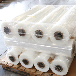 Cao rõ ràng đúc LLDPE 50cm Gói phim Stretch Jumbo CuộN PE nhựa trong suốt độ ẩm bằng chứng in ấn phim - Product Image 3