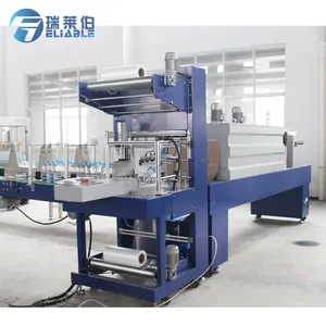 Automatic High Speed Beverage Bottle Heat Shrink Tunnel Film Wrap Wrapping Packing Machine