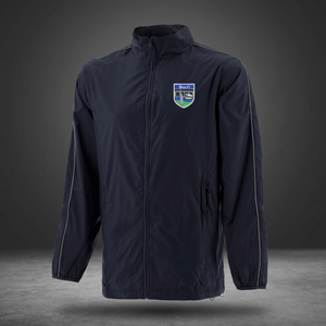 Veste de pluie à capuche respirante à col montant de haute qualité, conçue sur mesure, avec garniture en peau de mouton, pour hommes, grandes tailles, pour le sport et les activités de plein air - Product Image 3