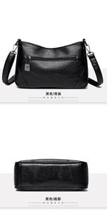 Nouveau Sac Fourre-tout Décontracté en Cuir PU de Haute Qualité pour Femme, Fermeture Éclair, Design de Luxe, Doublure en Polyester, Motif Uni, Bandoulière Unique - Product Image 5