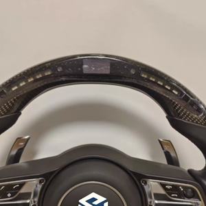 Volante Personalizado de Fibra de Carbono y Cuero para Porsche Macan Cayenne 718 911 918 958 970 971 con Funciones LED para el Modelo Cayman - Product Image 5