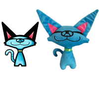 Peluches personnalisées EN71 jouets poupées en peluche jouets en peluche personnaliser animaux en peluche jouets chat en peluche