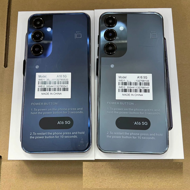 Wholesale Unlocked Original Smartphone Used Phone for Amsung A16 5G Phone Mobile Android Amsung Bulk Phone