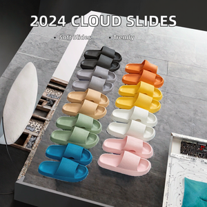 2024 DROPSHIPPING Home EVA <b>Indoor</b> for Slippers Soft Cloud for Slippers with Thick Platform Casual Pillow <b>Slides</b> for Soft <b>Slides</b> - Product Image 3