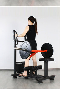 Máquina Profesional de Gimnasio con Carga de Placas para Entrenamiento de Glúteos, Máquina de Empuje de Cadera de Pie para Fortalecimiento Muscular - Product Image 6