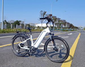 Nouveau design de vélo électrique 48V 15Ah avec batterie cachée, vélo de route à cadre bas, 27,5 pouces, vélo électrique de ville pour les trajets quotidiens - Product Image 4