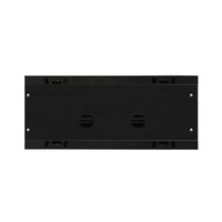 Baie de serveur murale 4U 19 pouces 600x600mm avec porte en verre trempé, armoire réseau pour surveillance CCTV, noir/gris 7035 en stock