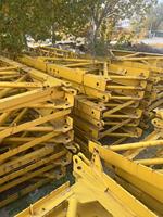 Pièces de grue à tour pour engins de construction, section de mât L68B1/L68B2/23B/36B/L46A1, fabrication chinoise, marque ZOOMLION DAHAN 6T-16T Jaune 1