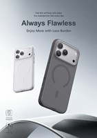 Étui de téléphone portable de luxe magnétique anti-empreintes digitales avec protection d'objectif, charge sans fil, anti-chute, en TPU+PC, 7 couleurs